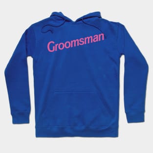 Groomsman Barbie logo Hoodie